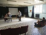 Répétition de comédiens au Shakirail Répétition de comédiens au Shakirail